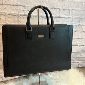 NEW ARRIVAL: Burberry Saffiano Leather Briefcase